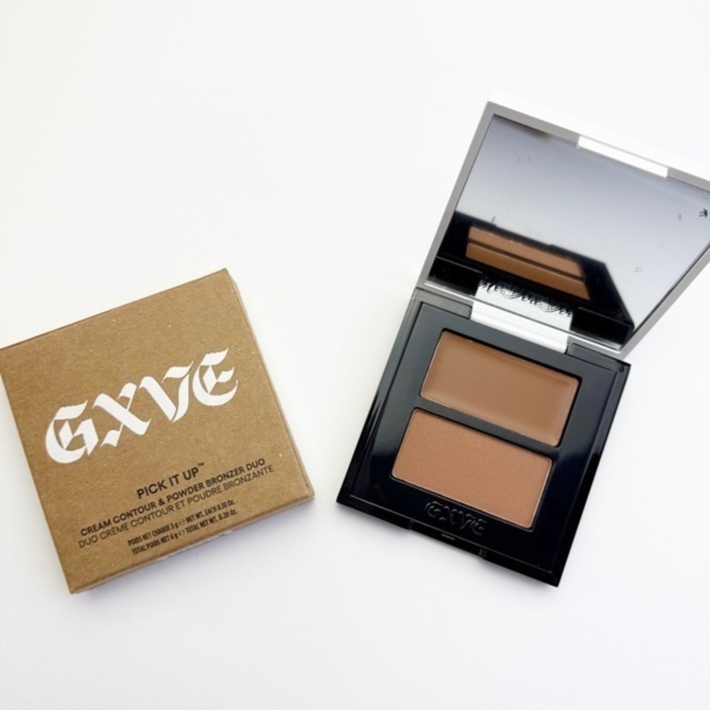 GXVE Pick It Up Cream Contour & Talc-Free Powder Bronzer Duo Brand New